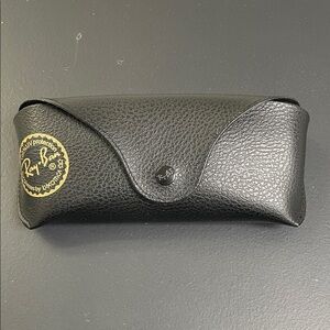 Ray-Ban Black Textured Sunglasses Case